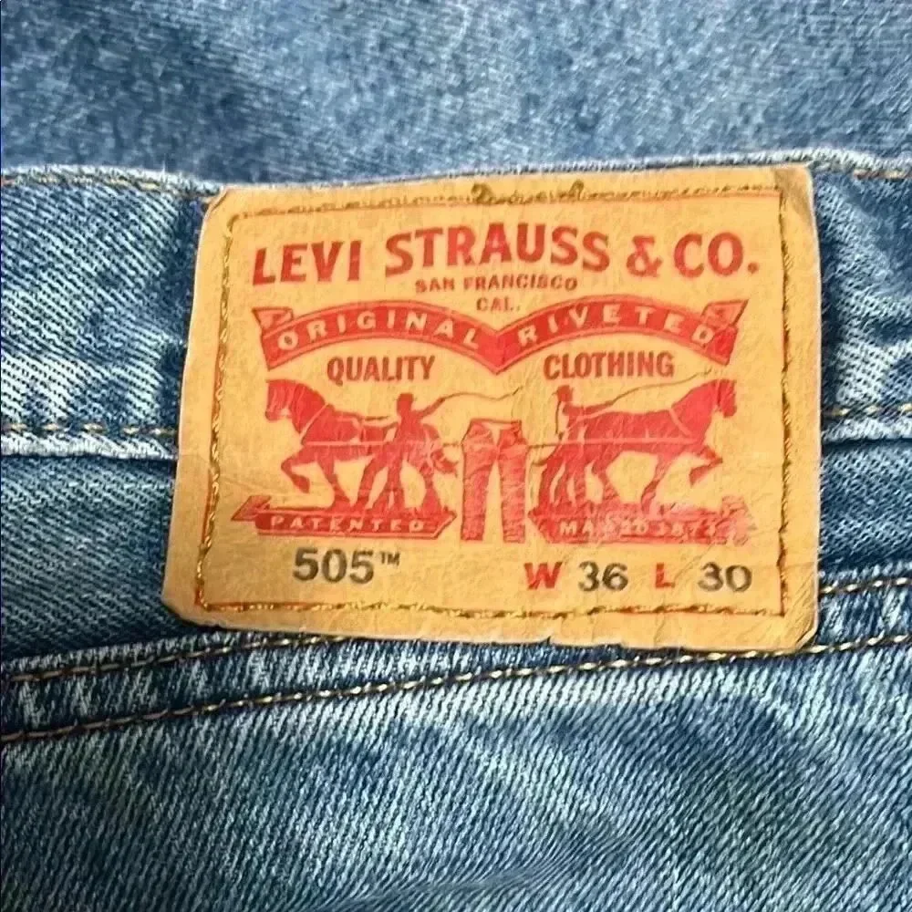 Vintage Levi's Men's Blue Jeans